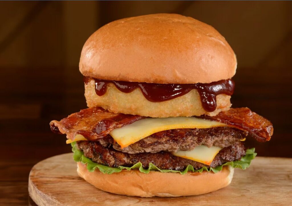 Barbecued Burger